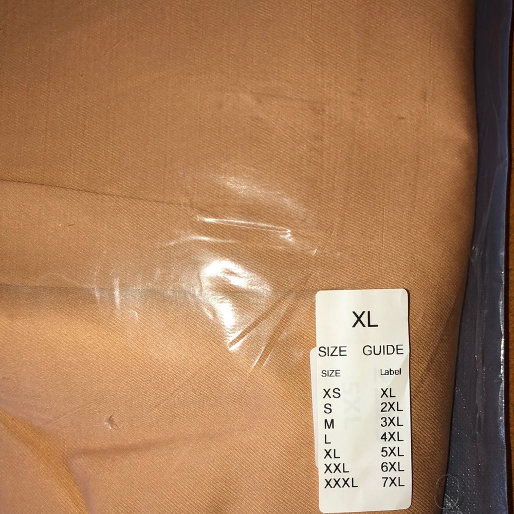 Tan Drawstring Pants - Picture 4 of 4